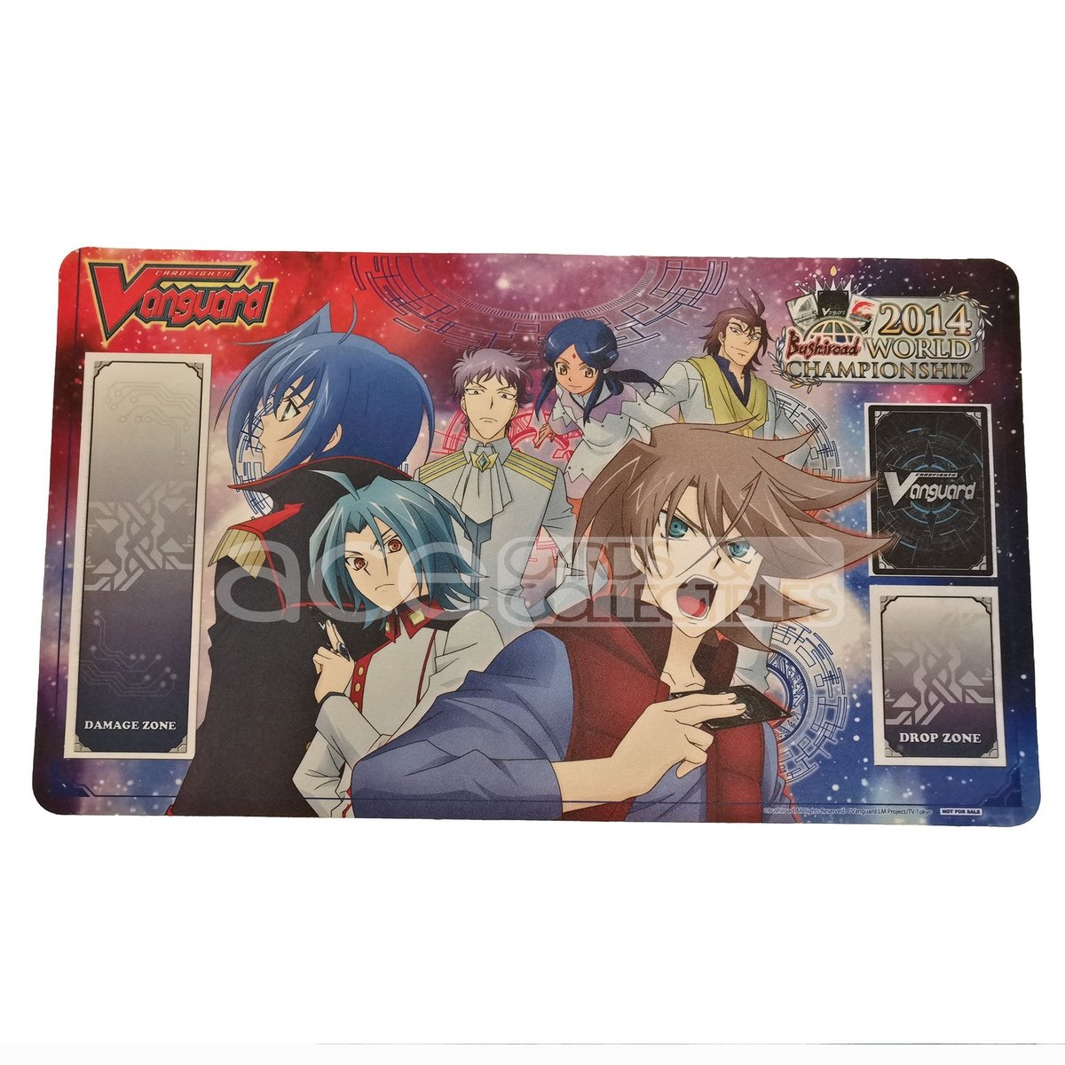 Cardfight Vanguard Playmat &quot;2014 World Championship&quot; (VG-2014)-Bushiroad-Ace Cards &amp; Collectibles