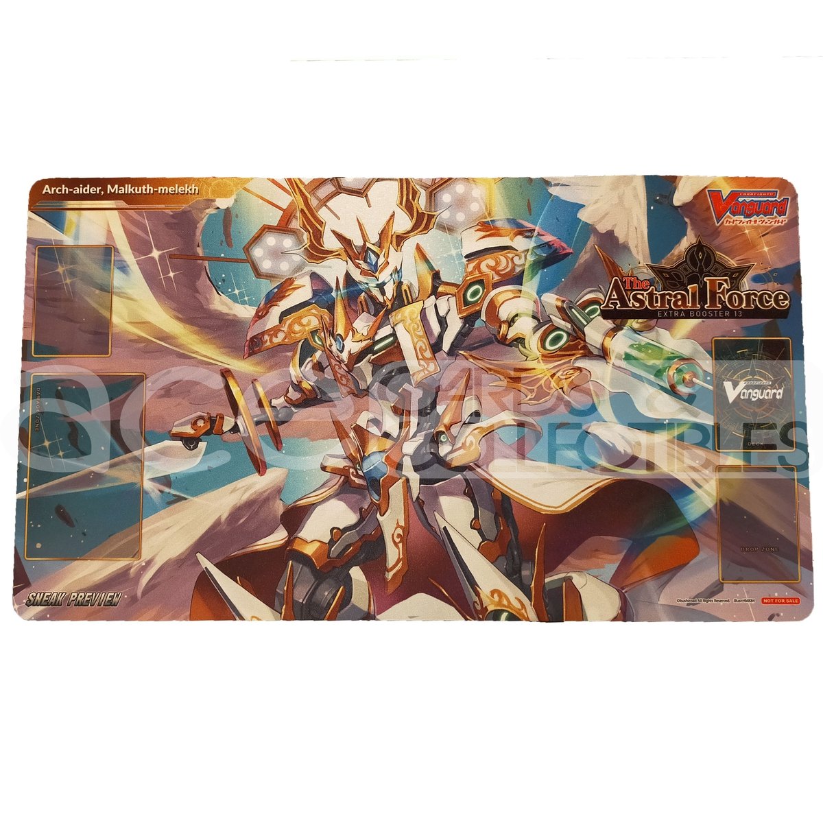 Cardfight Vanguard Playmat &quot;ARCH-AIDER, MALKUTH-MEKEKH&quot; (VG-V-EB13)-Bushiroad-Ace Cards &amp; Collectibles