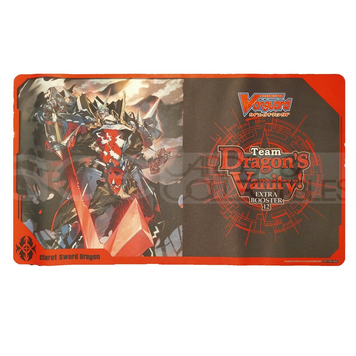 Cardfight Vanguard Playmat &quot;Claret Aword Dragon&quot; (VG-V-EB12)-Bushiroad-Ace Cards &amp; Collectibles