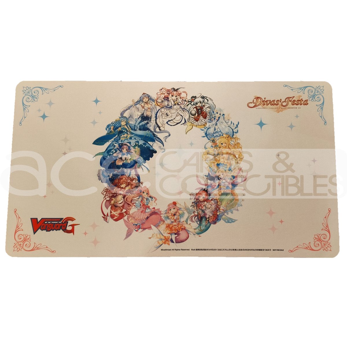 Cardfight Vanguard Playmat "Divas' Festa" (VG-G-CB07)-Bushiroad-Ace Cards & Collectibles