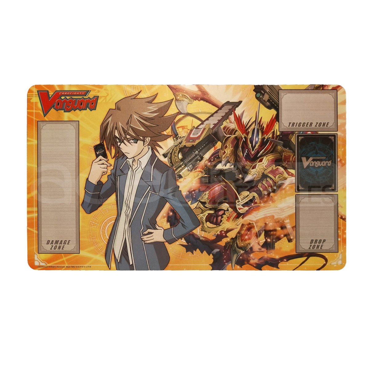 Cardfight Vanguard Playmat &quot;Dragonic Overlord The End&quot; (VG-G-RC01)-Bushiroad-Ace Cards &amp; Collectibles