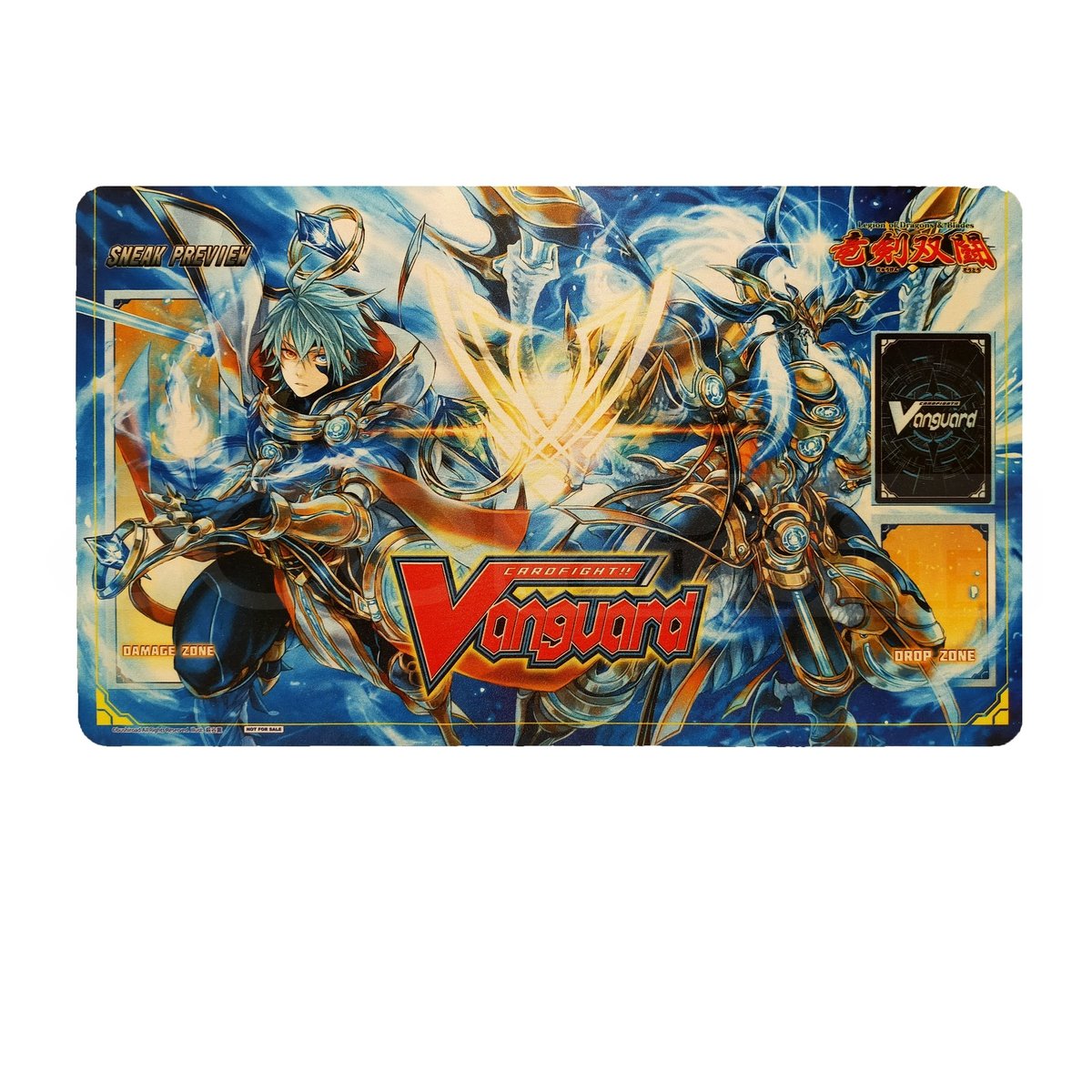 Cardfight Vanguard Playmat &quot;Favorite Champ, Victor&quot; (VG-V-BT16)-Bushiroad-Ace Cards &amp; Collectibles