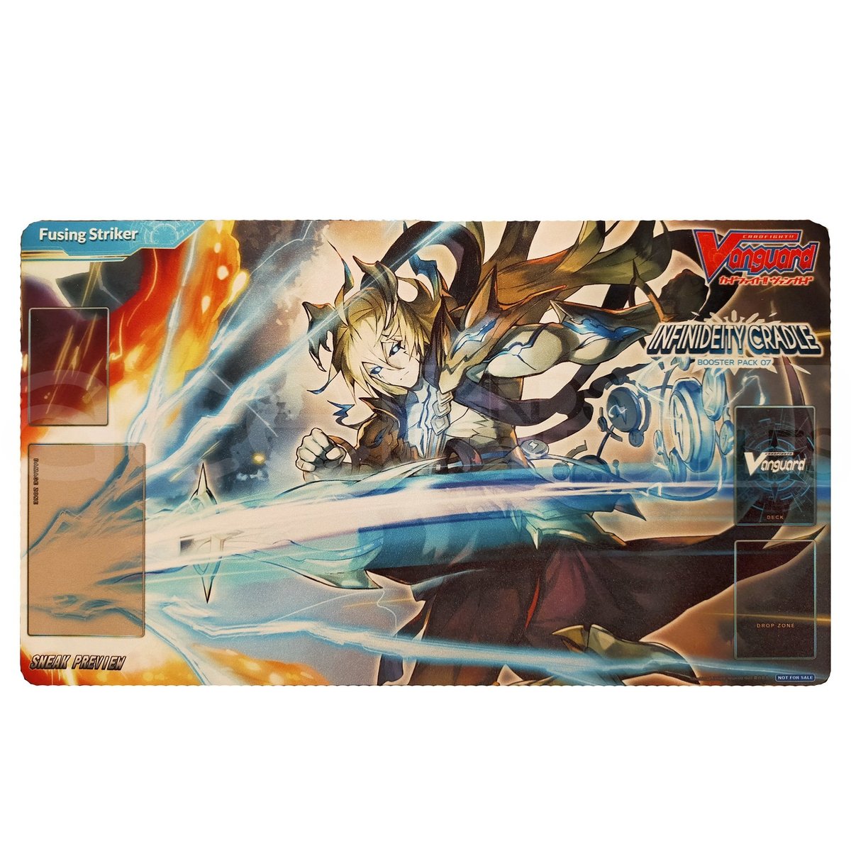 Cardfight Vanguard Playmat &quot;Fusing Striker&quot; (VG-V-BT07)-Bushiroad-Ace Cards &amp; Collectibles