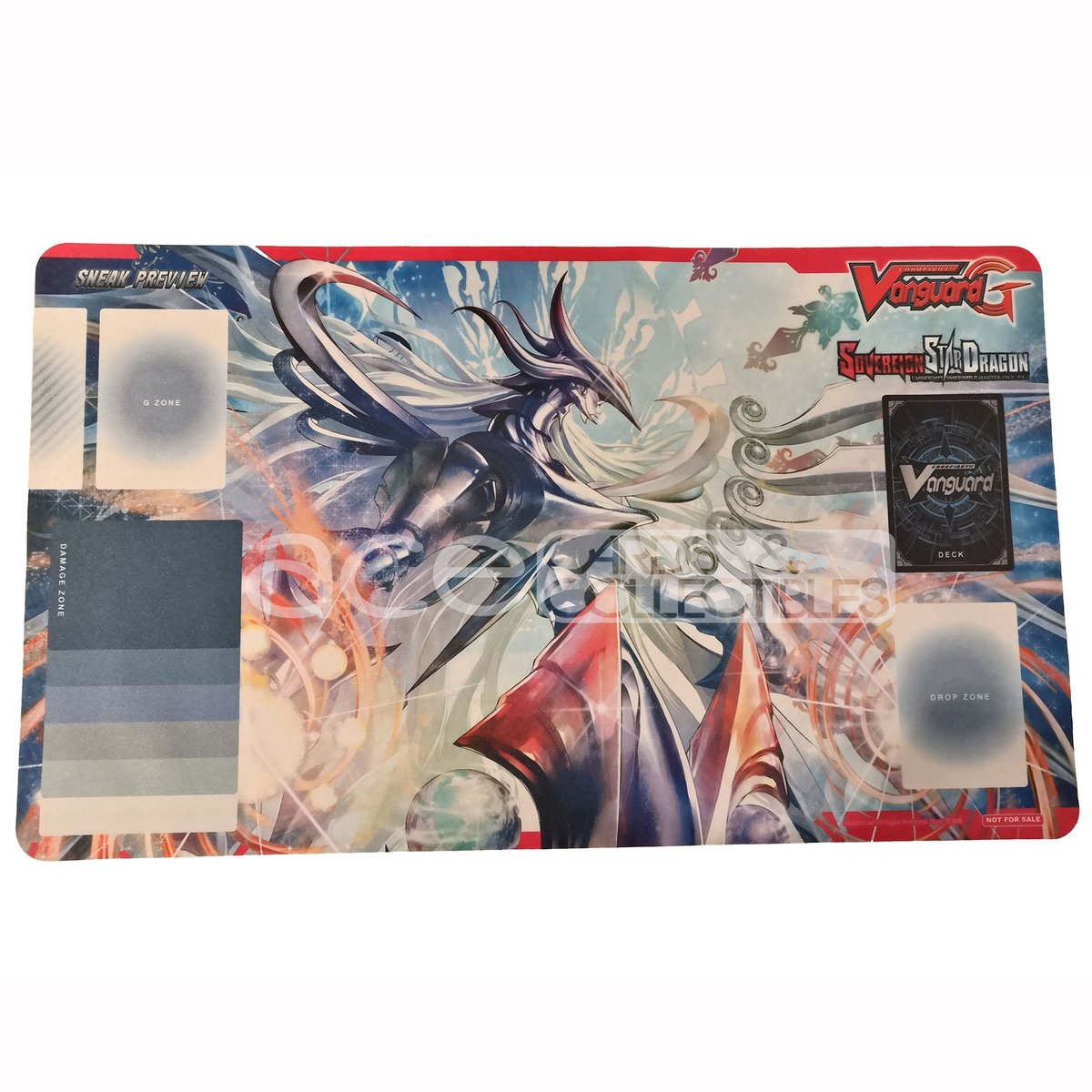 Cardfight Vanguard Playmat &quot;Genesis Dragon, Amnesty Messiah&quot; (VG-G-BT03)-Bushiroad-Ace Cards &amp; Collectibles