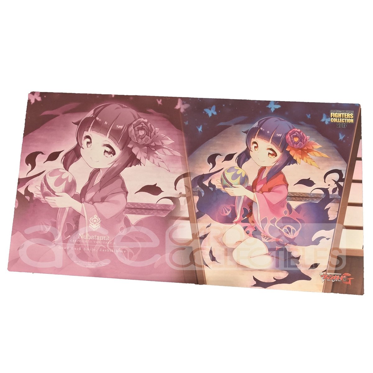 Cardfight Vanguard Playmat "Good Luck Smile, Zashikihime" (VG-G-FC04)-Bushiroad-Ace Cards & Collectibles