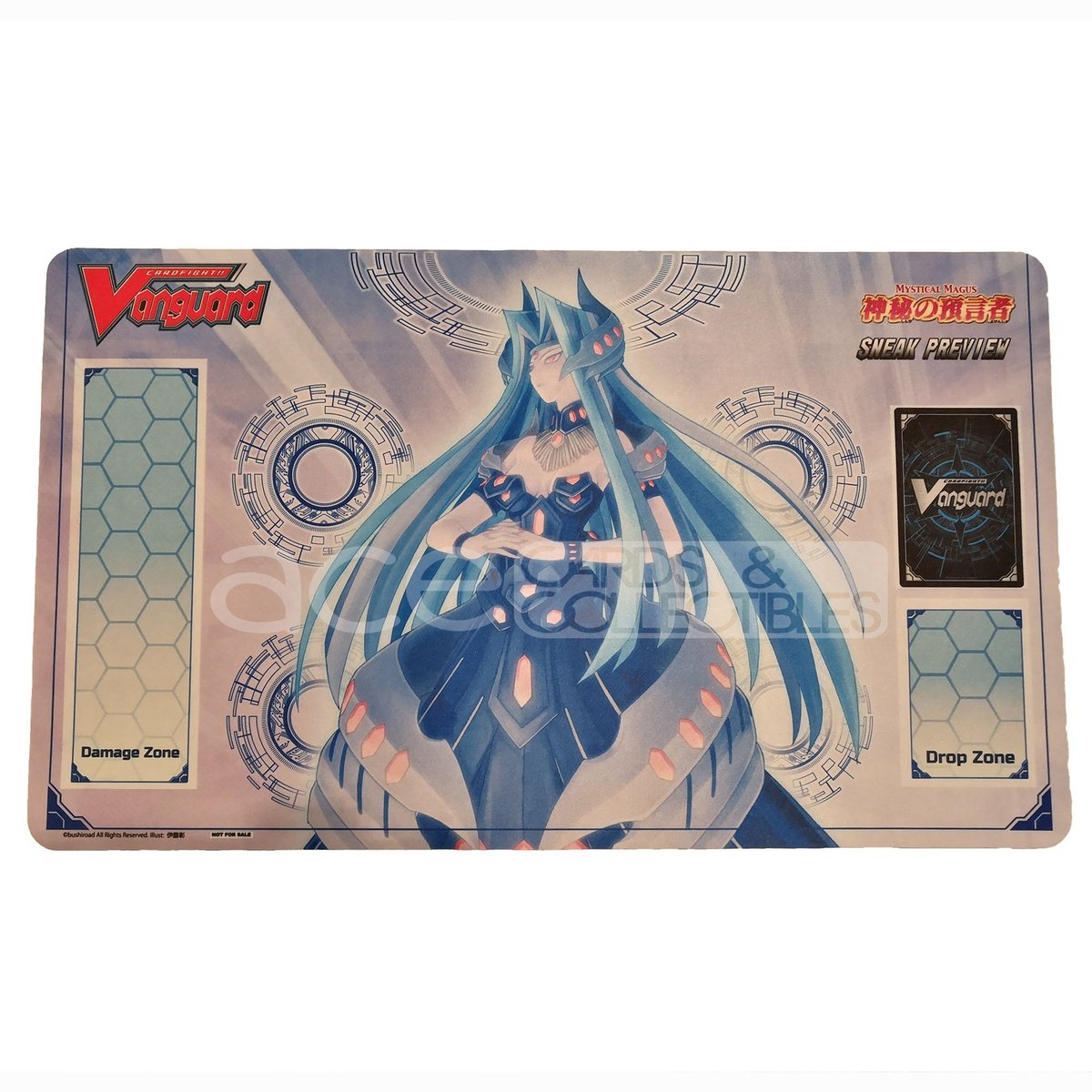 Cardfight Vanguard Playmat &quot;Harmonics Messiah&quot; (VG-EB07)-Bushiroad-Ace Cards &amp; Collectibles