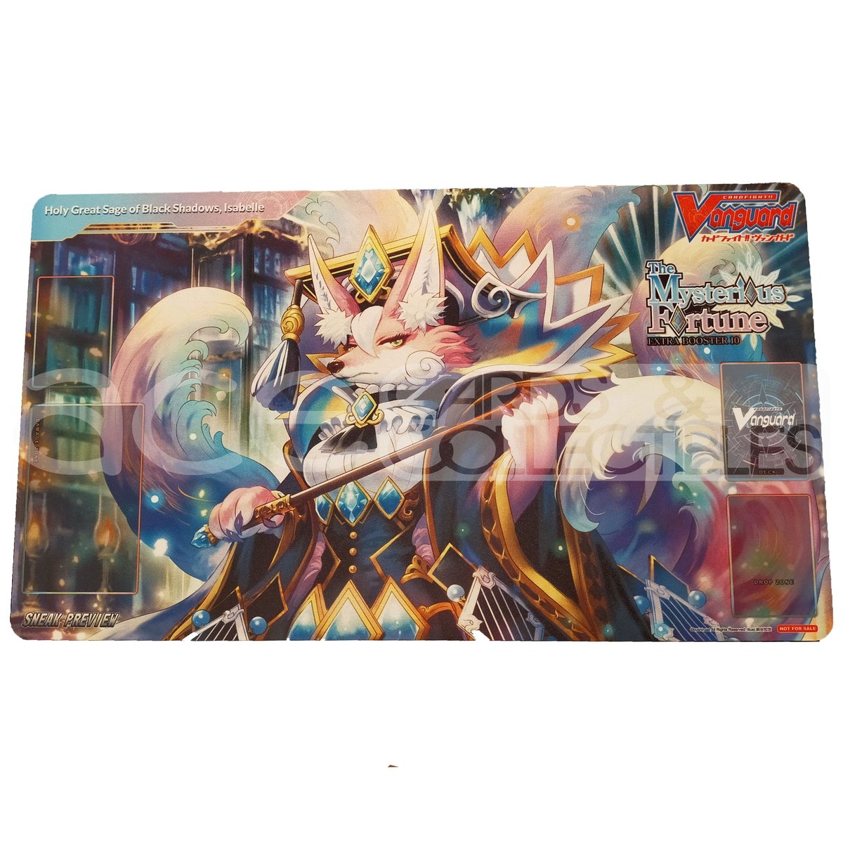 Cardfight Vanguard Playmat "Holy Great Sage Of Black Shadows, Isabelle" (VG-V-EB10)-Bushiroad-Ace Cards & Collectibles