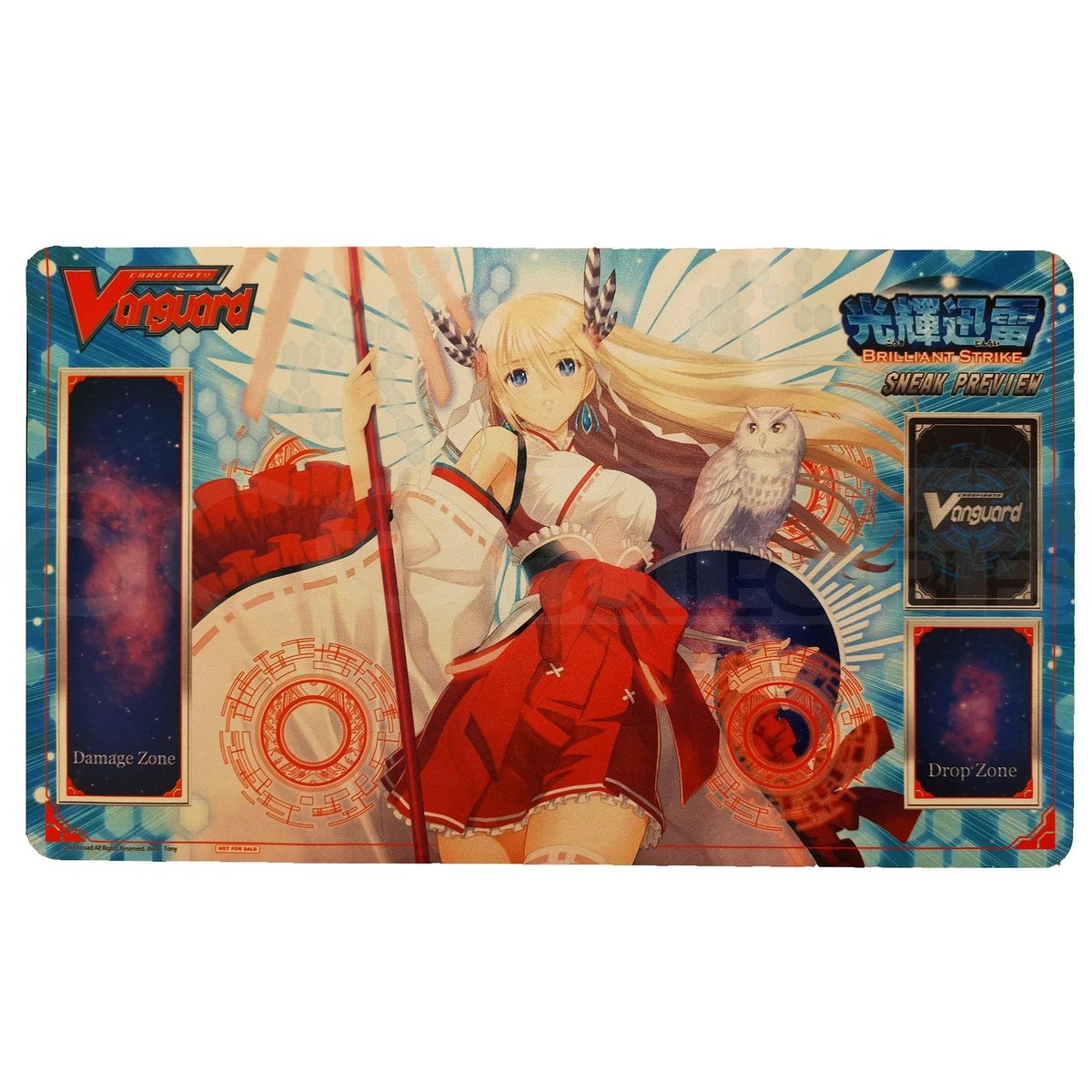 Cardfight Vanguard Playmat "Omniscience Regalia, Minerva" (VG-V-BT14)-Bushiroad-Ace Cards & Collectibles