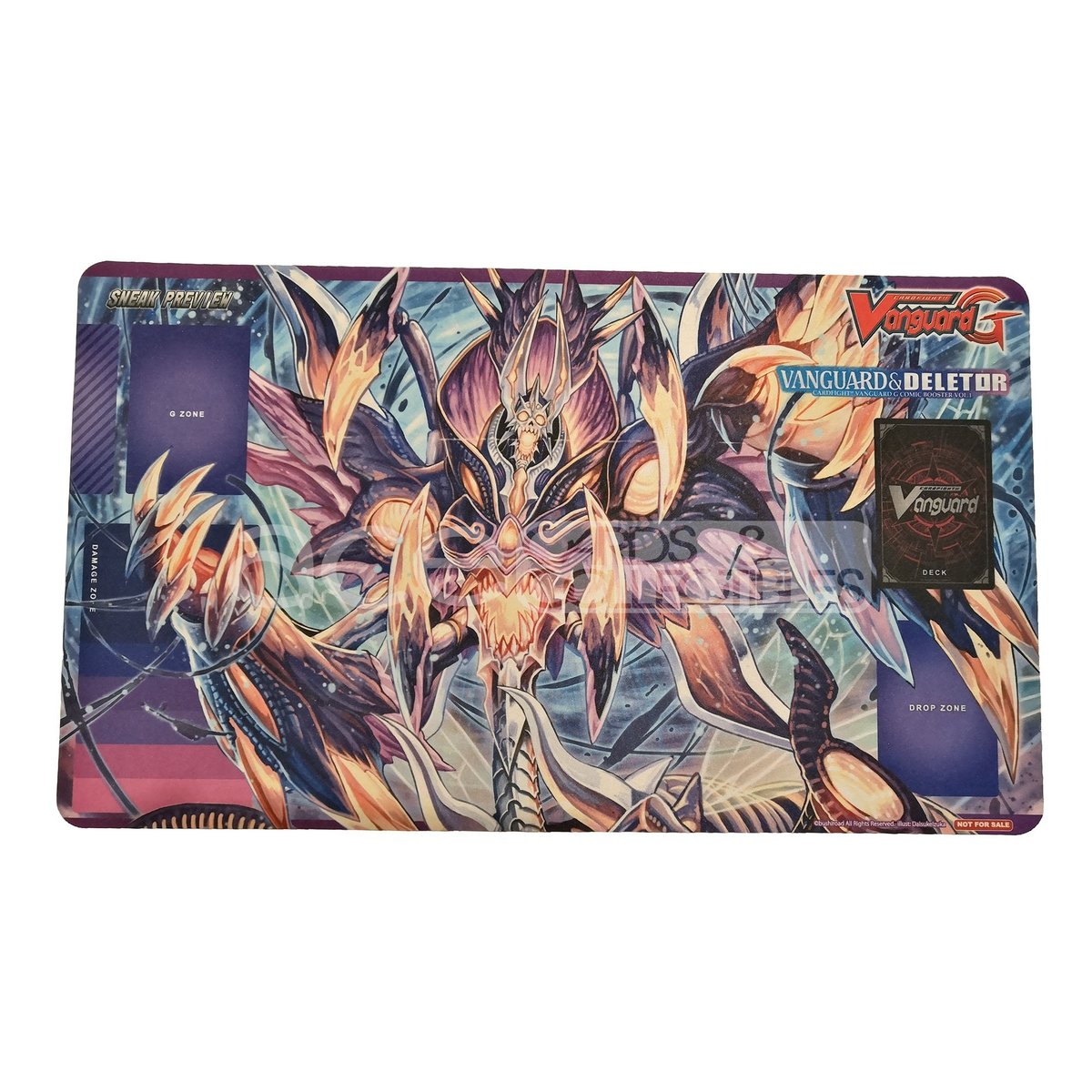 Cardfight Vanguard Playmat &quot;Original Deletor, Egorg&quot; (VG-G-CMB01)-Bushiroad-Ace Cards &amp; Collectibles