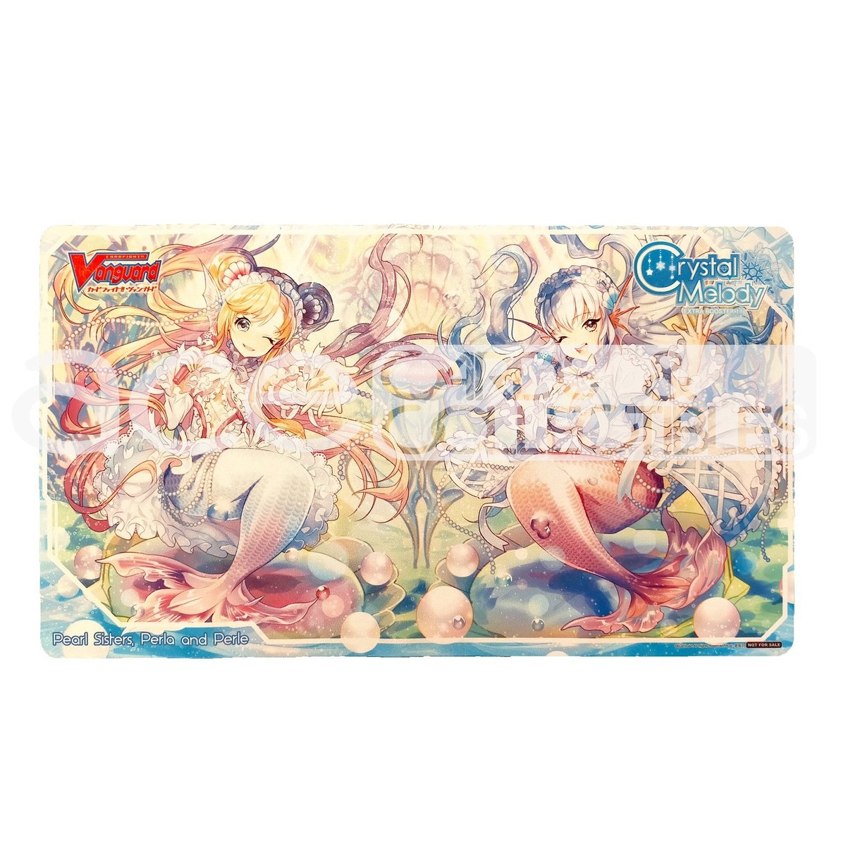 Cardfight Vanguard Playmat "Pearl Sisters, Perla & Perle" (VG-V-EB11)-Bushiroad-Ace Cards & Collectibles