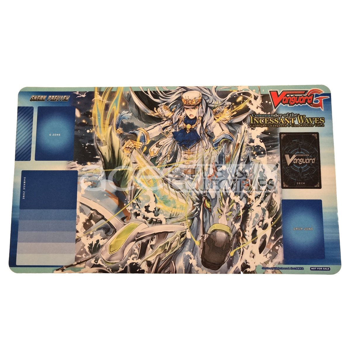 Cardfight Vanguard Playmat &quot;Storm Dominator, Commander Thaves&quot; (VG-G-CB02)-Bushiroad-Ace Cards &amp; Collectibles