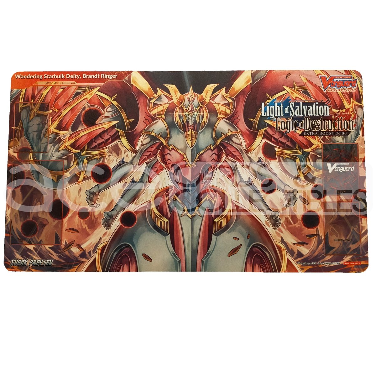 Cardfight Vanguard Playmat &quot;Wandering Starhulk Deity, Brandt Ringer&quot; (VG-V-EB06)-Bushiroad-Ace Cards &amp; Collectibles