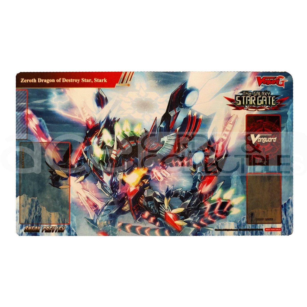 Cardfight Vanguard Playmat &quot;Zeroth Dragon Of Destroy Star, Stark&quot; (VG-G-EB03)-Bushiroad-Ace Cards &amp; Collectibles