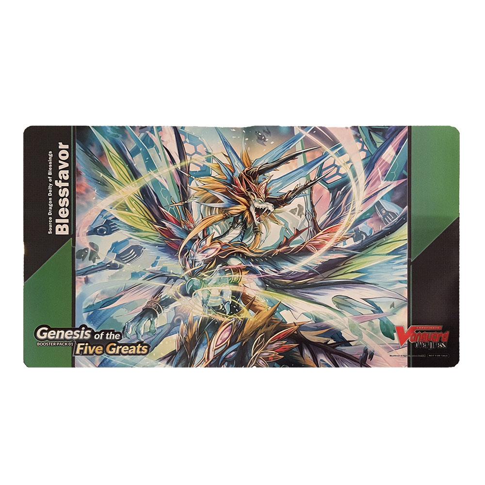 Cardfight Vanguard "Source Dragon Deity of Blessings, Blessfavor" Playmat [VGE-D-BT01]-Bushiroad-Ace Cards & Collectibles