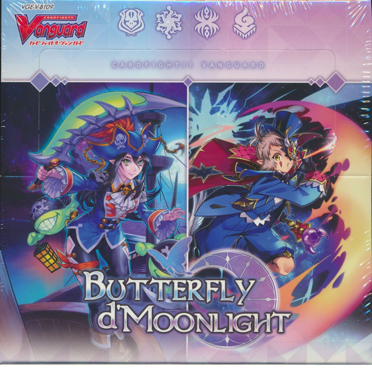 Cardfight!! Vanguard V “Butterfly Moon Shadow” [VGE-V-BT09] (English)-Booster Box (16packs)-Bushiroad-Ace Cards &amp; Collectibles