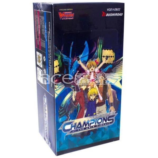 Cardfight Vanguard V Champions Of Asia Circuit [VGE-V-EB02] (English)-Booster Box (12packs)-Bushiroad-Ace Cards &amp; Collectibles
