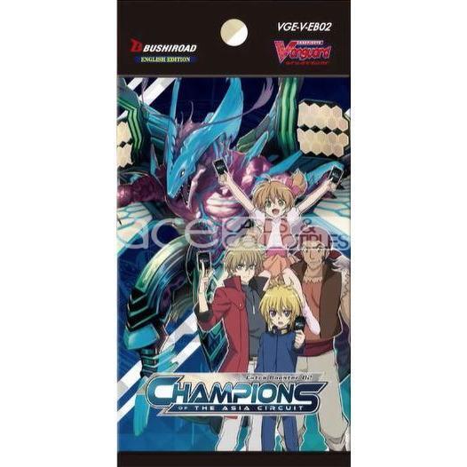 Cardfight Vanguard V Champions Of Asia Circuit [VGE-V-EB02] (English)-Single Pack (Random)-Bushiroad-Ace Cards &amp; Collectibles