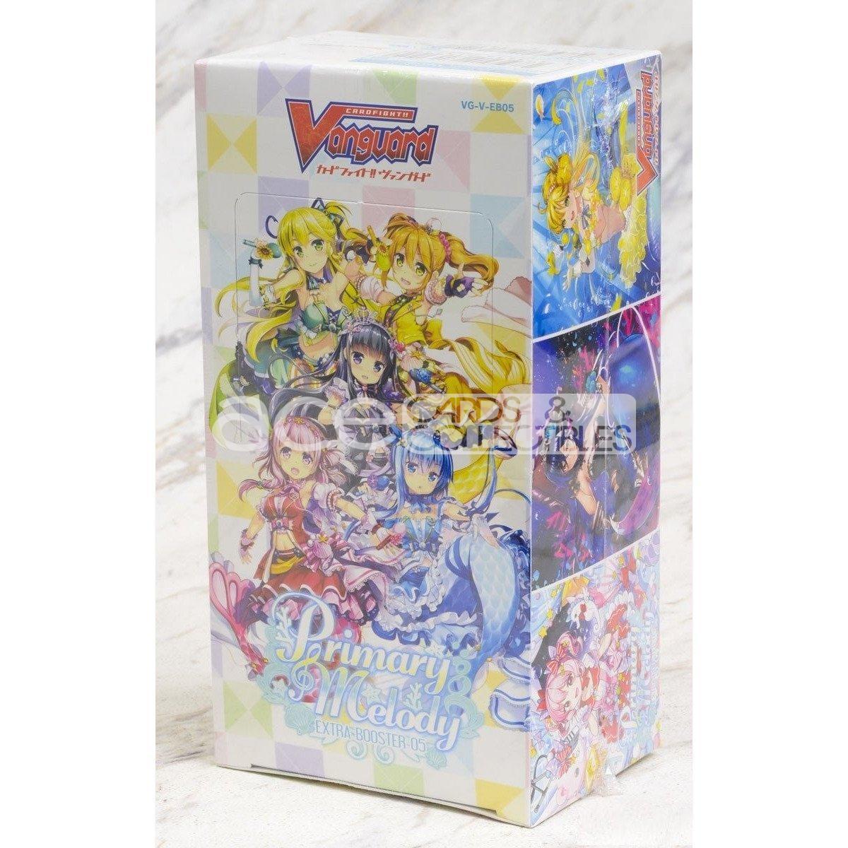 primary melody booster box Cardfight!! Vanguard - Extra Elevate your game skills with the Bushiroad Cardfight Vanguard Primary Melody Vol 5 Booster Box Vg Cardfight Vanguard TCG English VGE-VE-B05
