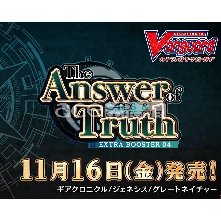 Cardfight Vanguard V The Answer of Truth [VG-V-EB04] (Japanese)-Single Pack (Random)-Bushiroad-Ace Cards &amp; Collectibles