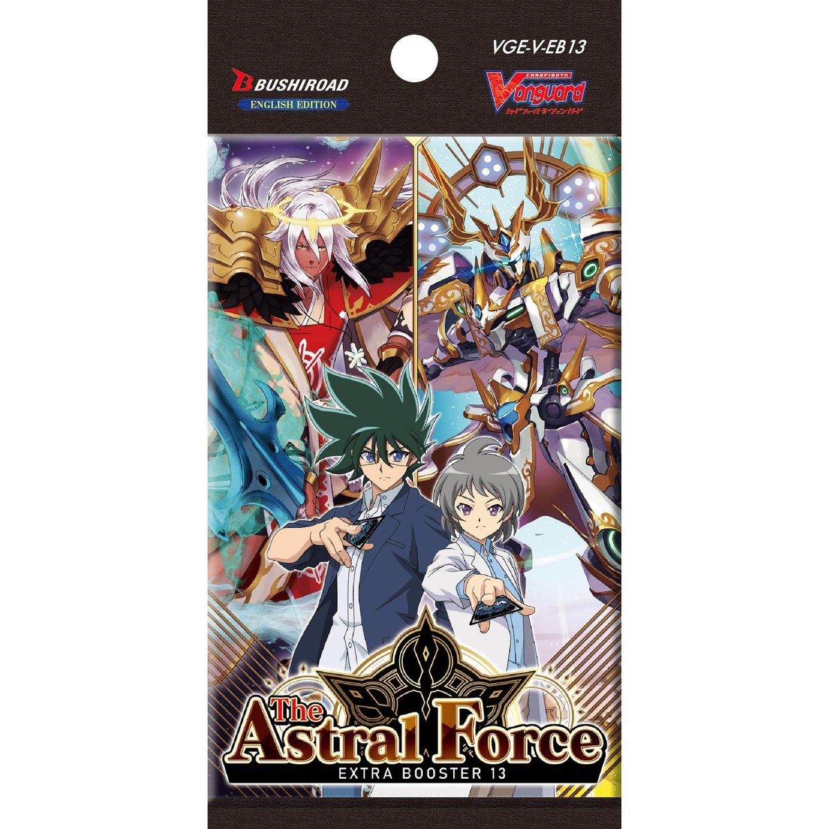 Cardfight!! Vanguard V The Astral Force [VGE-V-EB13] (English)-Single Pack (Random)-Bushiroad-Ace Cards &amp; Collectibles