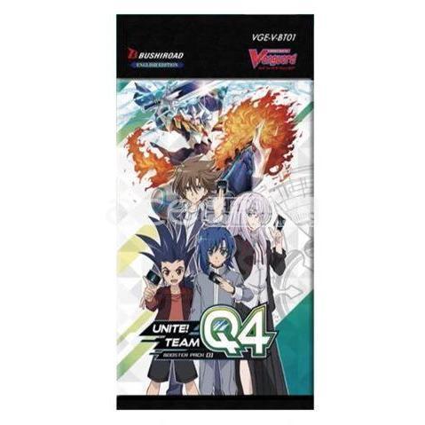 Cardfight Vanguard V Unite! Team Q4 [VGE-V-BT01] (English)-Single Pack (Random)-Bushiroad-Ace Cards & Collectibles