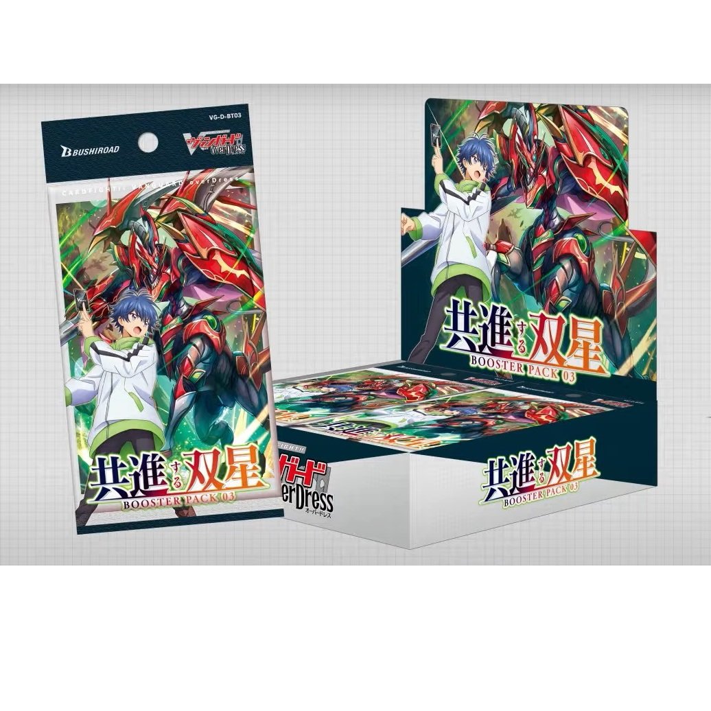 Cardfight!! Vanguard over Dress Booster Pack 3rd "Advance of Intertwined Stars" [VG-D-BT03] (Japanese)-Booster Pack (Random)-Bushiroad-Ace Cards & Collectibles