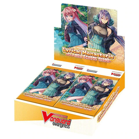 Cardfight Vanguard over Dress Lyrical Booster 2nd &quot;Lyrical Monasterio-The new semester begins!-&quot; [VGE-D-LBT02] (English)-Booster Box (16packs)-Bushiroad-Ace Cards &amp; Collectibles