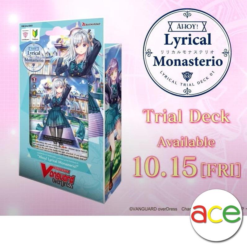 Cardfight Vanguard overDress Ahoy Lyrical Monasterio ( Trial Deck 01) [VGE-D-LTD01] (English)-Bushiroad-Ace Cards & Collectibles