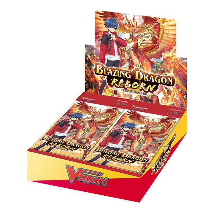Cardfight!! Vanguard overDress Blazing Dragon Reborn [VGE-D-BT06] (English)-Booster Box (16packs)-Bushiroad-Ace Cards &amp; Collectibles