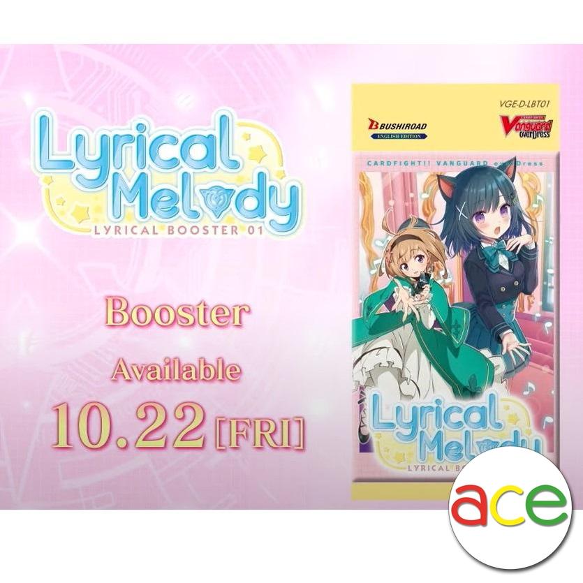 lyrical melody booster box Cardfight Vanguard overDress (Booster Box) Lyrical Melody [VGE-D-LBT01