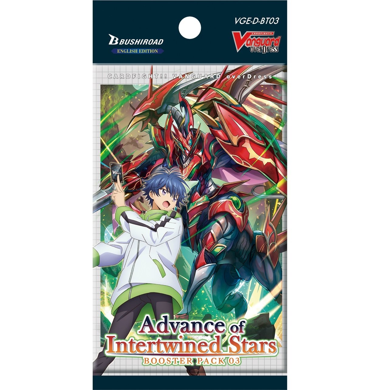 Cardfight!! Vanguard overDress Booster Pack 03: Advance of Intertwined Stars [VGE-D-BT03] (English)-Booster Box (16packs)-Bushiroad-Ace Cards & Collectibles