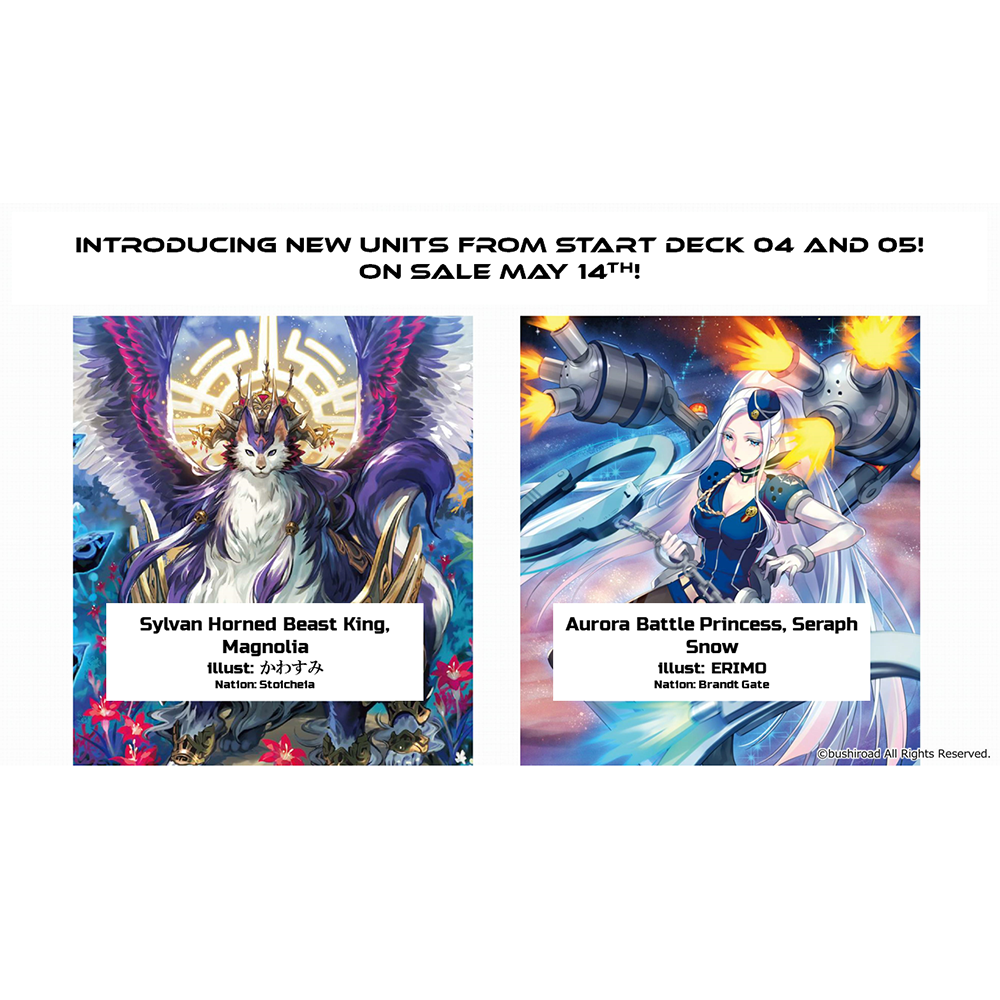 Cardfight Vanguard overDress Starter Deck 04, 05 [VGE-D-SD04, SD05] (English)-[VGE-D-SD04] Start Deck 04 "Megumi Okura" Sylvan King-Bushiroad-Ace Cards & Collectibles