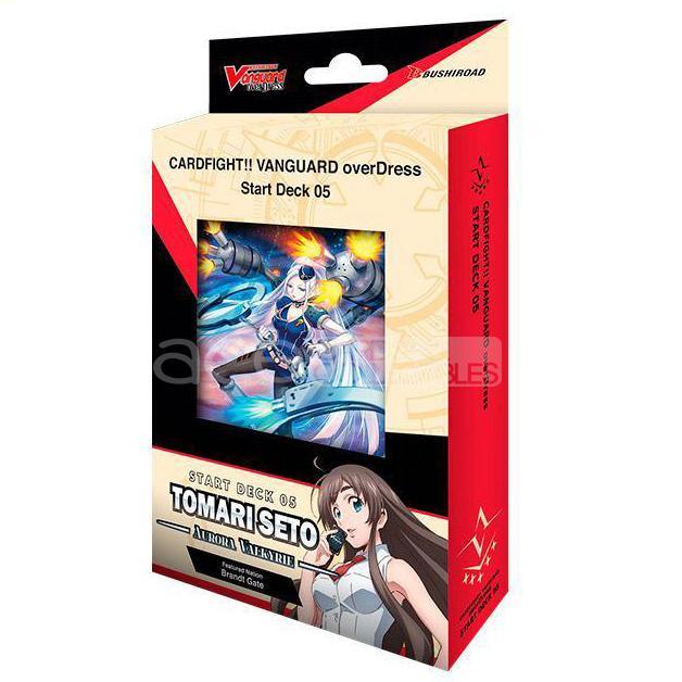 Cardfight Vanguard overDress Starter Deck 04, 05 [VGE-D-SD04, SD05] (English)-[VGE-D-SD05] Start Deck 05 &quot;Tomari Seto&quot; Aururo Valkyrie-Bushiroad-Ace Cards &amp; Collectibles