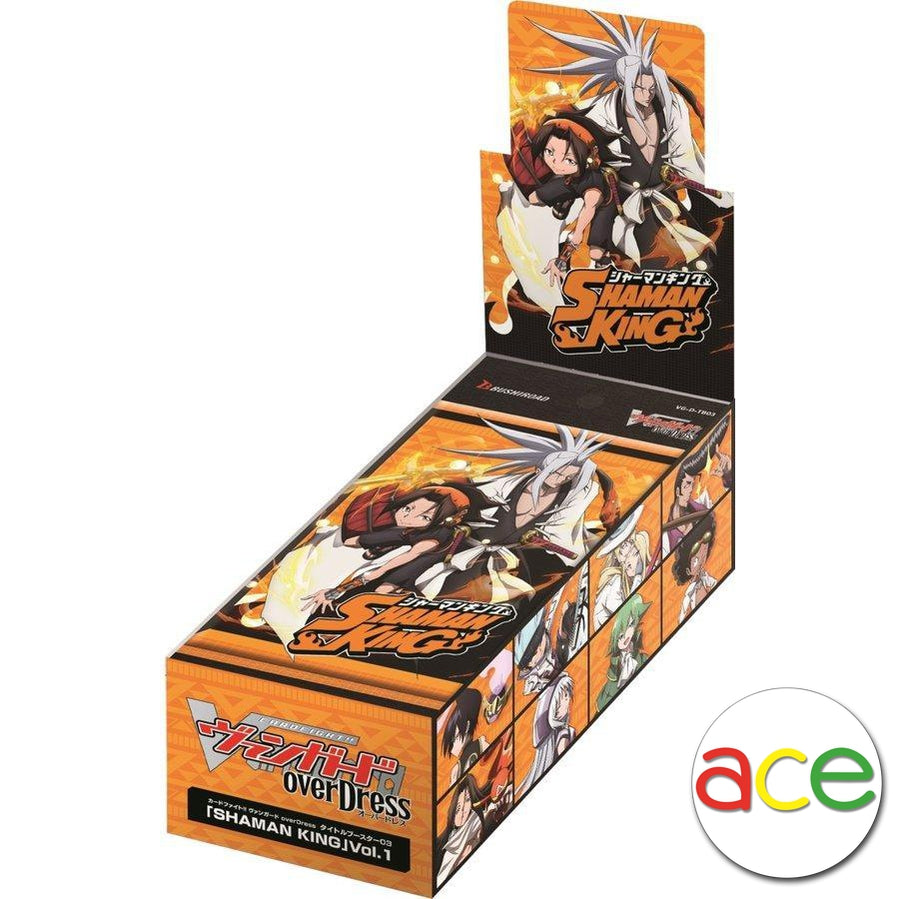 Cardfight!! Vanguard overDress Title Booster 3rd &quot;SHAMAN KING&quot; Vol.1 [VG-D-TB03] (Japanese)-Booster Box (12packs)-Bushiroad-Ace Cards &amp; Collectibles
