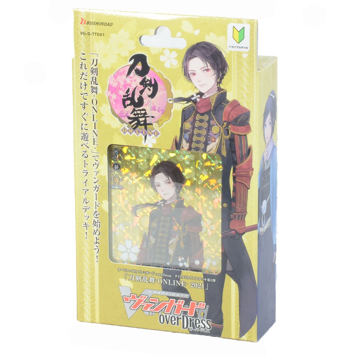 Cardfight Vanguard overDress Title Trial Deck 1st Touken Ranbu -ONLINE- 2021 [VG-D-TTD01] (Japanese)-Bushiroad-Ace Cards & Collectibles