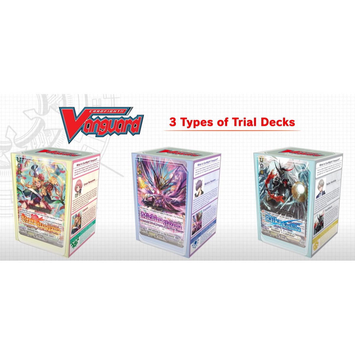 Cardfight!! Vanguard overDress Trial Deck Vol.1, Vol.2, Vol. 3 [VGE-D-TD01, TD02, TD03] (English)-VGE-D-TD01-Bushiroad-Ace Cards &amp; Collectibles