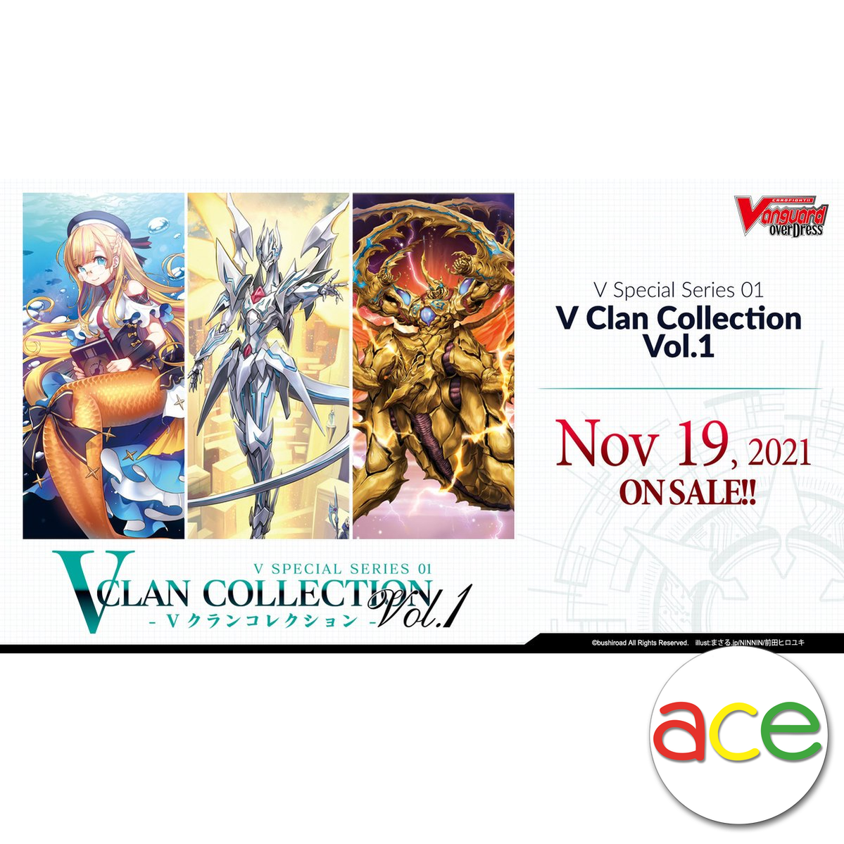 Cardfight Vanguard overDress V Special Series 1st "V Clan Collection Vol.1" [VGE-D-VS01] (English)-Bushiroad-Ace Cards & Collectibles