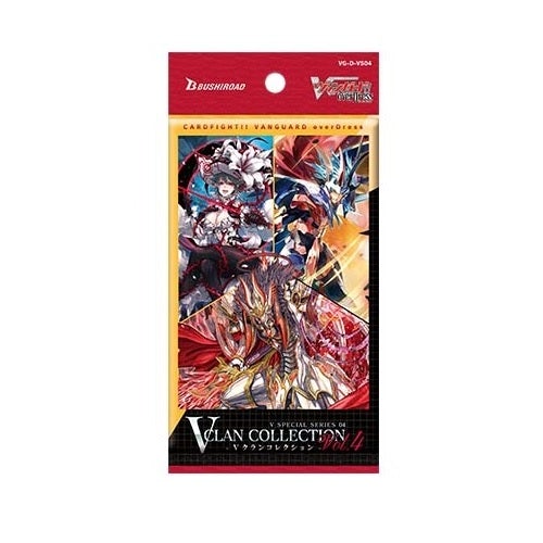 Cardfight Vanguard overDress V Special Series &quot;V Clan Collection Vol.4&quot; [VG-D-VS04] (Japanese)-Booster Pack (Random)-Bushiroad-Ace Cards &amp; Collectibles