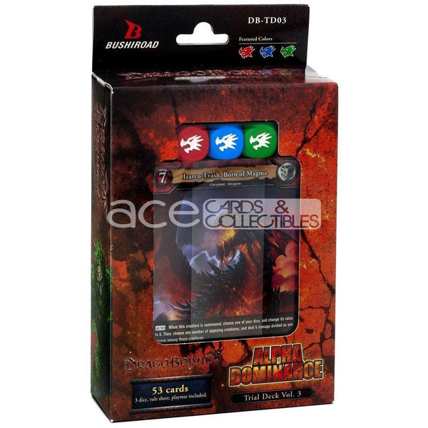 DragoBorne Alpha Dominance Trial Deck [TD03]-Bushiroad-Ace Cards & Collectibles