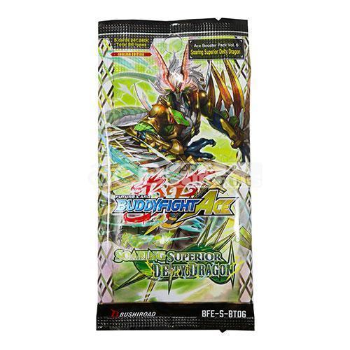 Future Card Buddyfight Ace Soaring Superior Deity Dragon [BFE-S-BT06] (English)-Single Pack (Random)-Bushiroad-Ace Cards & Collectibles
