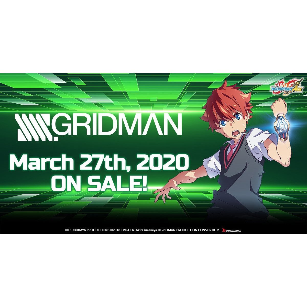 Future Card Buddyfight Ace Ultimate Booster Cross Vol. 5 SSSS.GRIDMAN [BFE-S-UB-C05] (English)-Single Pack (Random)-Bushiroad-Ace Cards &amp; Collectibles
