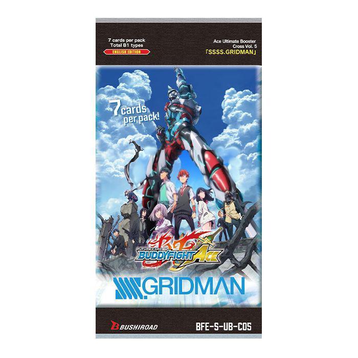 Future Card Buddyfight Ace Ultimate Booster Cross Vol. 5 SSSS.GRIDMAN [BFE-S-UB-C05] (English)-Single Pack (Random)-Bushiroad-Ace Cards & Collectibles