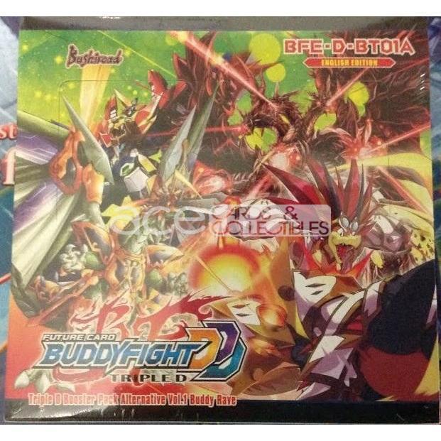 Future Card Buddyfight D Buddy Rave [BFE-D-BT01A] (English)-Booster Box (30packs)-Bushiroad-Ace Cards &amp; Collectibles