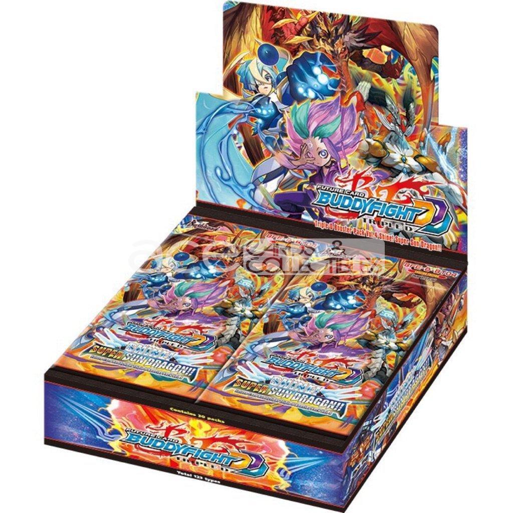 Future Card Buddyfight D Shine Super Sun Dra [BFE-D-BT04] (English)-Booster Box (30packs)-Bushiroad-Ace Cards &amp; Collectibles
