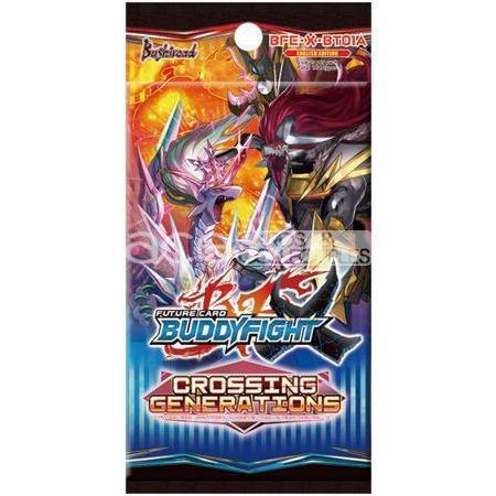 Future Card Buddyfight X Crossing Generations [BFE-X-BT01A] (English)-Single Pack (Random)-Bushiroad-Ace Cards & Collectibles