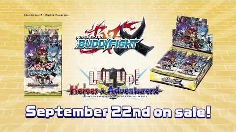 Future Card Buddyfight X Lvl Up Heroes and Adventurers ( Booster Pack ) [BFE-X-BT03A] (English)-Bushiroad-Ace Cards &amp; Collectibles
