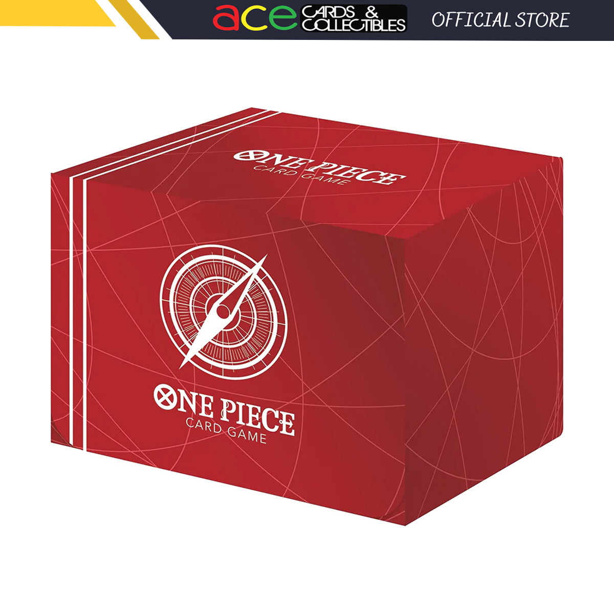 One Piece Card Game Card Case 2022 "Standard Red"-Bushiroad-Ace Cards & Collectibles