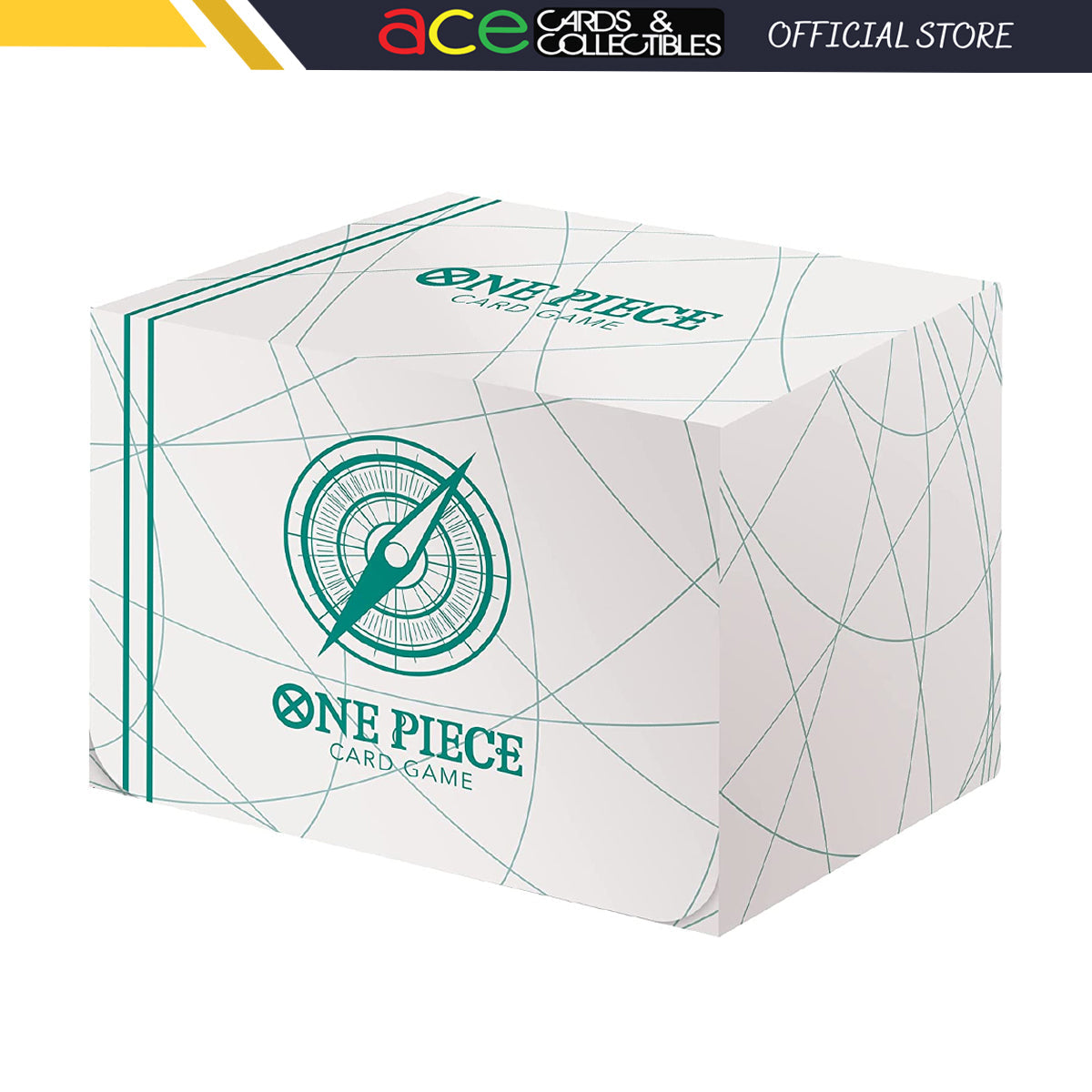 One Piece Card Game Card Case 2022 "Standard White"-Bushiroad-Ace Cards & Collectibles