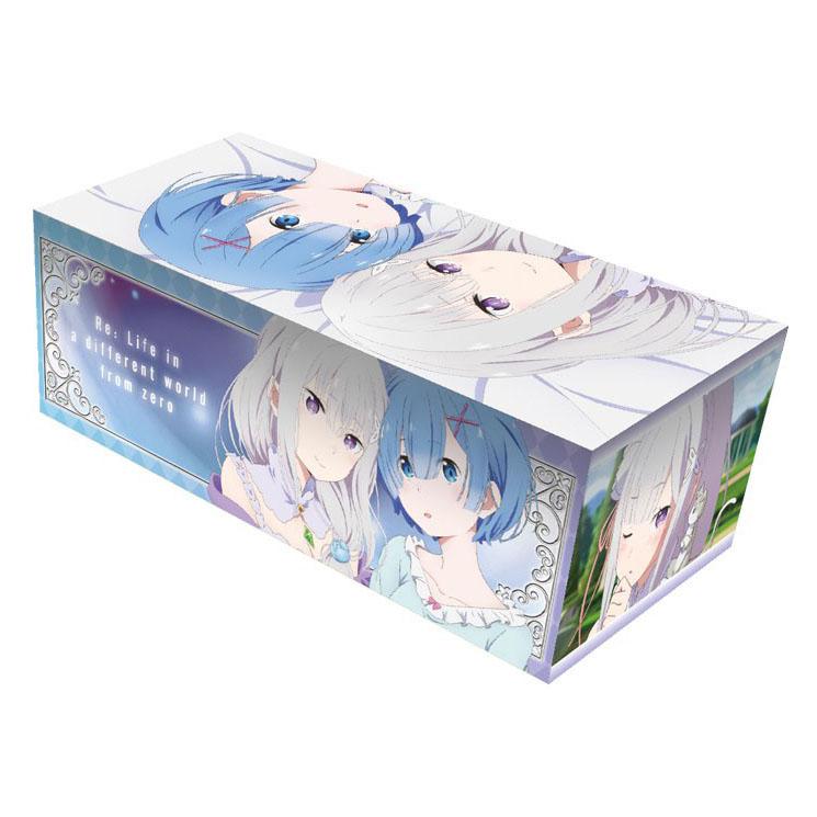 Re:Zero -Starting Life in Another World- Storage Box Collection &quot;Emilia &amp; Rem&quot;-Bushiroad-Ace Cards &amp; Collectibles