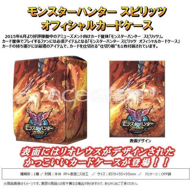 Monster Hunter Spirits Official Deck Box "Rathalos"-Capcom-Ace Cards & Collectibles